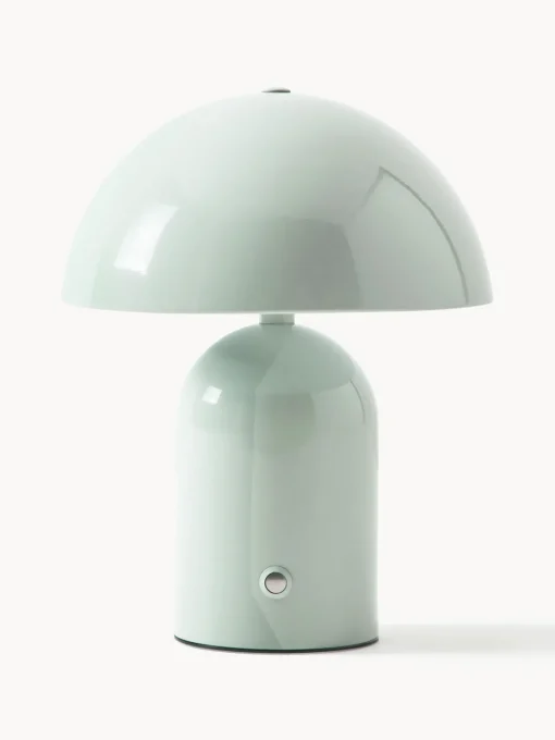 Westwing Collection Lámpara de mesa LED pequeña regulable Walter, portátil