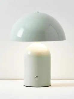 Westwing Collection Lámpara de mesa LED pequeña regulable Walter, portátil