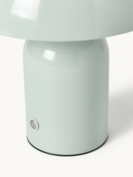 Westwing Collection Lámpara de mesa LED pequeña regulable Walter, portátil