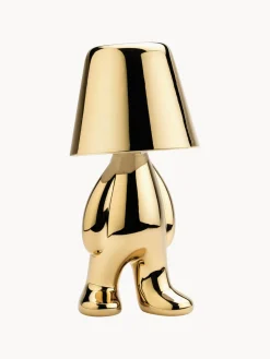Qeeboo Lámpara de mesa LED pequeña regulable Golden Brothers Tom^ Lámparas De Mesa|Lámparas De Techo