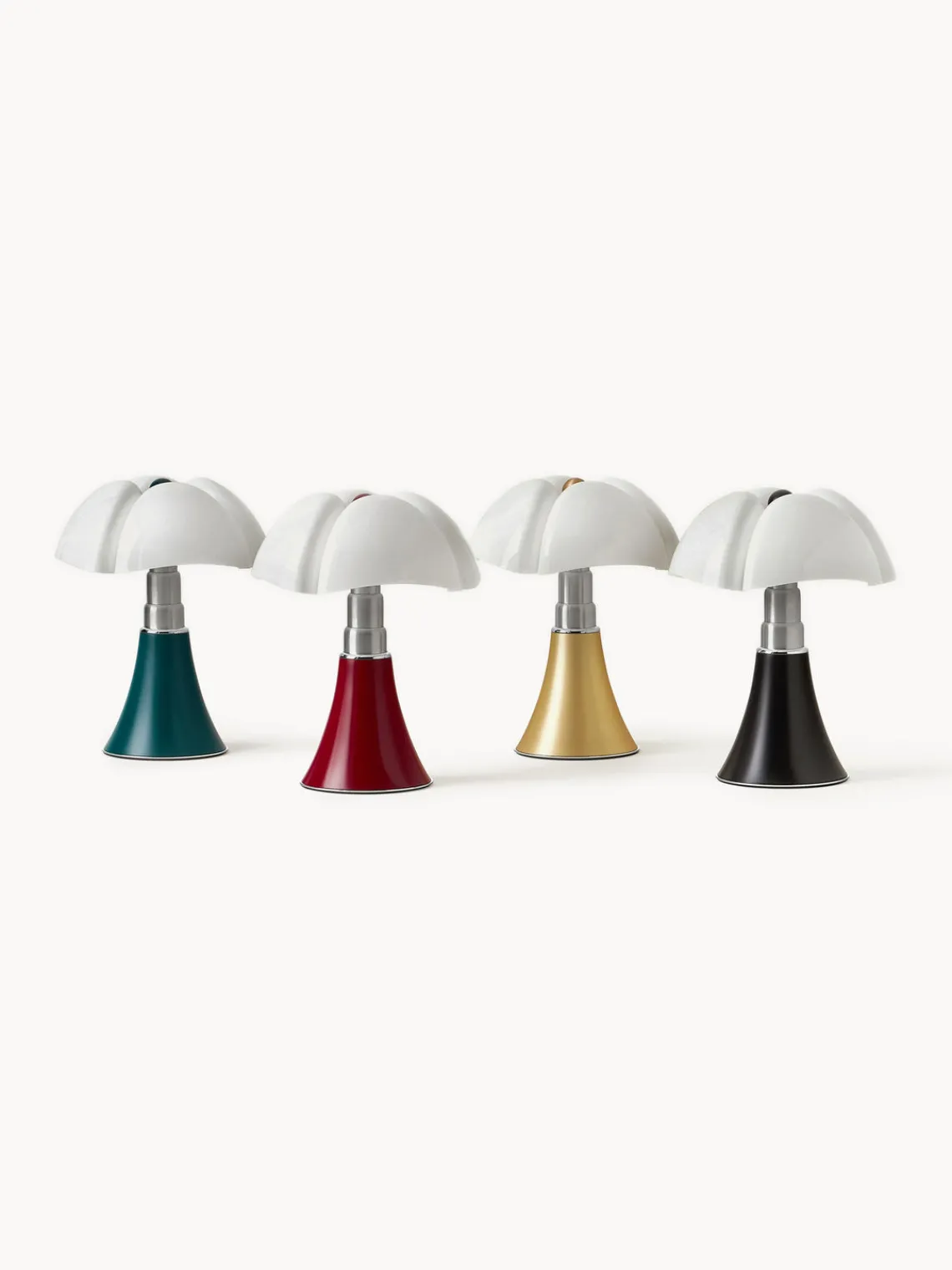 Martinelli Luce Lámpara de mesa LED regulable Pipistrello