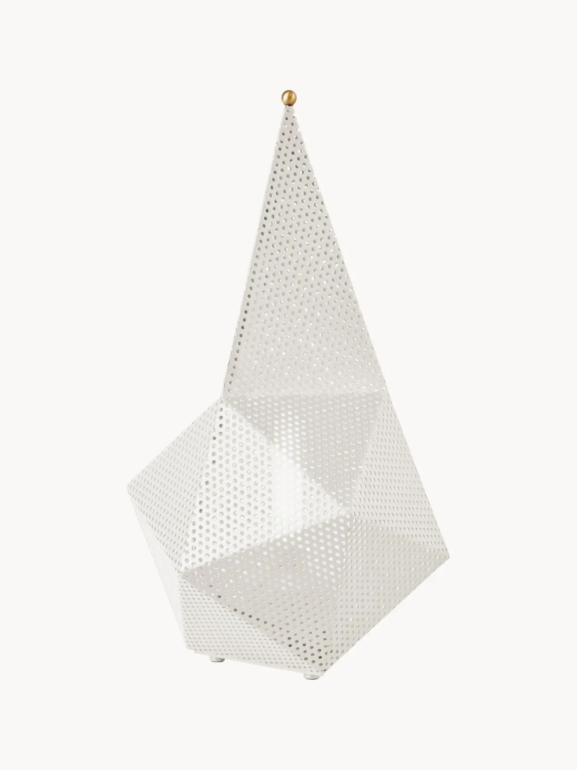 GUBI Lámpara de mesa LED regulable Bagdad, portátil