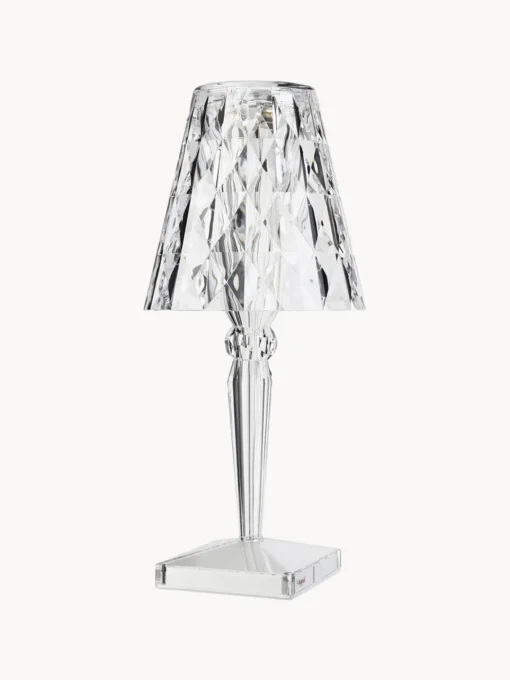 Kartell Lámpara de mesa LED regulable Big Battery, Al 37 cm^ Lámparas De Mesa De Exterior|Lámparas De Techo
