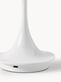 Louis Poulsen Lámpara de mesa LED regulable Panthella de diseño Verner Panton, 24 cm, portátil^ Lámparas De Mesa De Exterior|Lámparas De Mesa