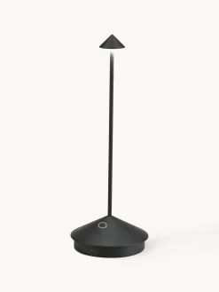 Zafferano Lámpara de mesa LED regulable pequeña Pina Pro, portátil^ Lámparas De Mesa De Exterior|Lámparas De Techo