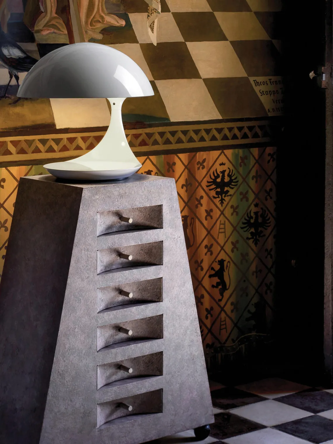 Martinelli Luce Lámpara de mesa orientable Cobra