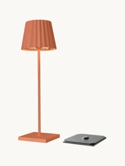 sompex Lámpara de mesa para exterior LED regulable Trellia, portátil