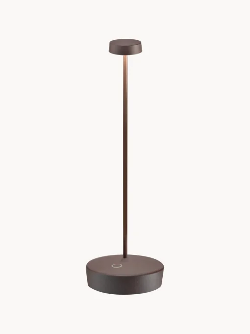 Zafferano Lámpara de mesa pequeña LED regulable Swap Pro, portátil^ Lámparas De Mesa De Exterior|Lámparas De Mesa De Exterior