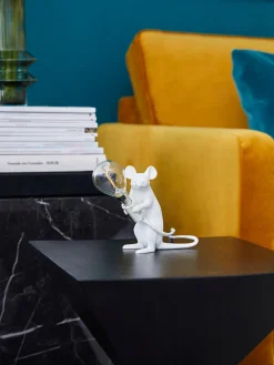 SELETTI Lámpara de mesa pequeña Mouse
