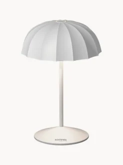 sompex Lámpara de mesa pequeña para exterior LED regulable Ombrellino, portátil