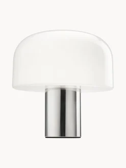Flos Lámpara de mesa regulable de cristal opalino Bellhop^ Lámparas De Mesa|Lámparas De Techo