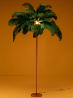 Kare Design Lámpara de pie Feather Palm^ Lámparas De Pie|Lámparas De Techo