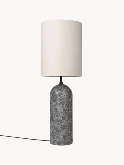 GUBI Lámpara de pie regulable con base de mármol Gravity, 130 cm^ Lámparas De Pie|Lámparas De Techo