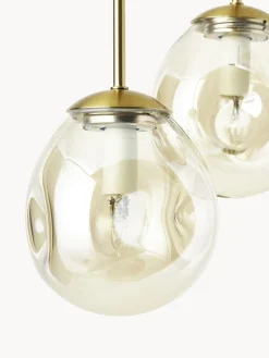 Westwing Collection Lámpara de techo cluster de vidrio Amora
