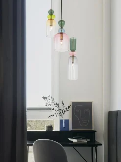 Nova Luce Lámpara de techo cluster Murano^ Lámparas De Techo|Lámparas De Techo