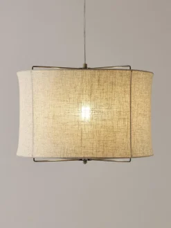 Westwing Collection Lámpara de techo de lino Clouds