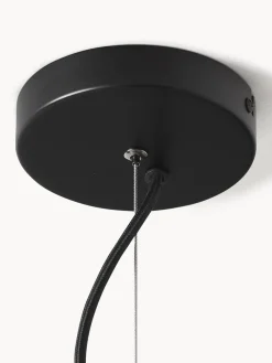 Westwing Collection Lámpara de techo grande de vidrio opalino Grover