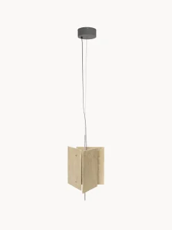 Ferm Living Lámpara de techo LED regulable de travertino Oeste