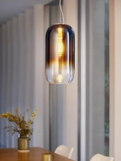 Artemide Lámpara de techo pequeña artesanal Gople
