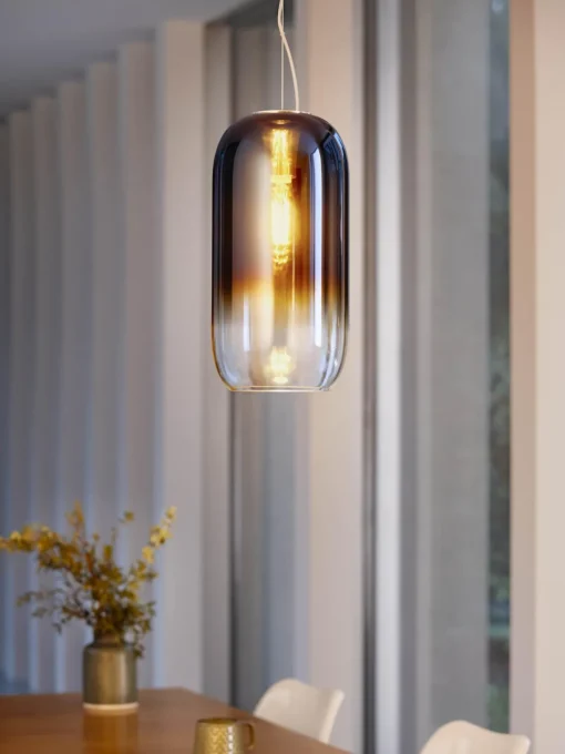 Artemide Lámpara de techo pequeña artesanal Gople
