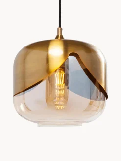 Kare Design Lámpara de techo pequeña de vidrio Golden Goblet^ Lámparas De Techo|Lámparas De Techo