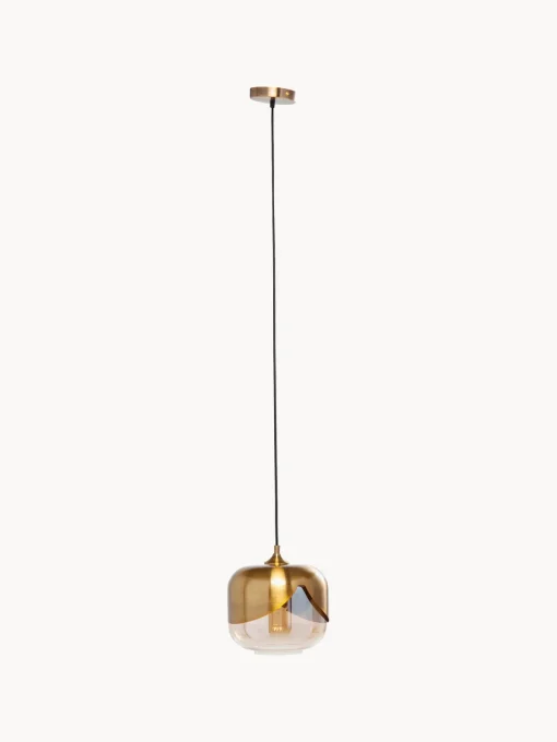 Kare Design Lámpara de techo pequeña de vidrio Golden Goblet^ Lámparas De Techo|Lámparas De Techo