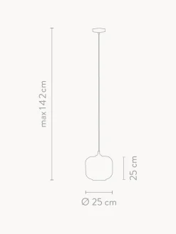Kare Design Lámpara de techo pequeña de vidrio Golden Goblet^ Lámparas De Techo|Lámparas De Techo