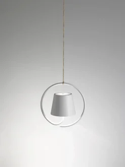 Zafferano Lámpara de techo pequeña LED para exterior regulable Poldina