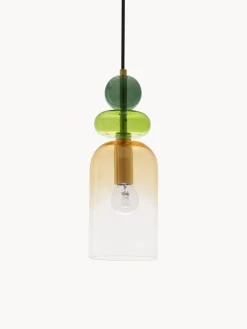 Nova Luce Lámpara de techo pequeña Murano
