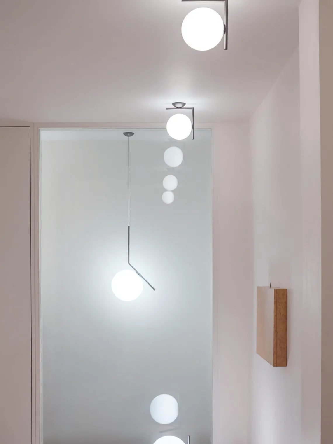 Flos Lámpara de techo soplada IC Lights, 70 cm