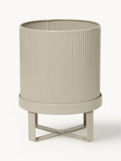 Ferm Living Maceta con superficie estriada Bau, 24 cm^ Maceteros|Jarrones