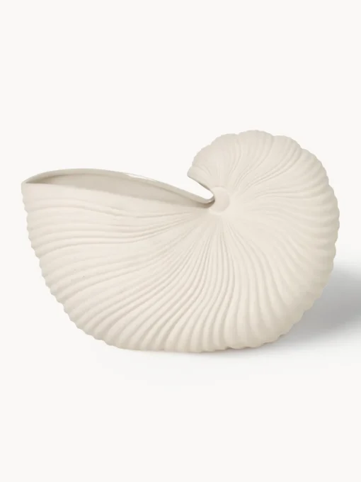 Ferm Living Maceta en forma de concha Shell^ Maceteros|Jarrones
