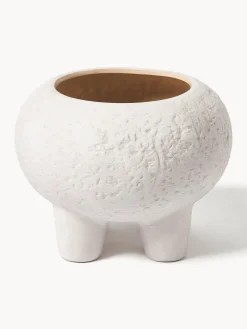Westwing Collection Macetero de gres Elm, 27 cm
