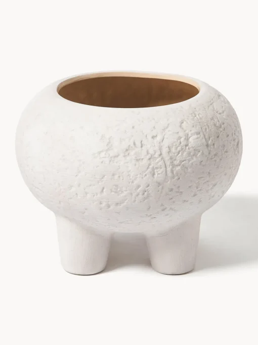 Westwing Collection Macetero de gres Elm, 27 cm