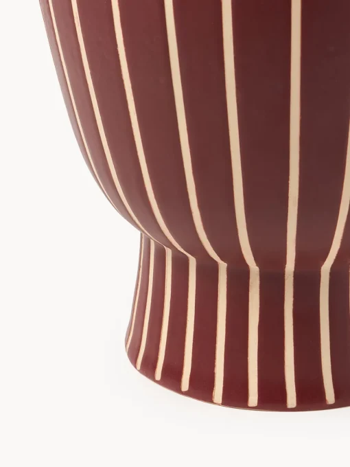 Westwing Collection Macetero pintado a mano Elio, 23 cm^ Maceteros|Jarrones