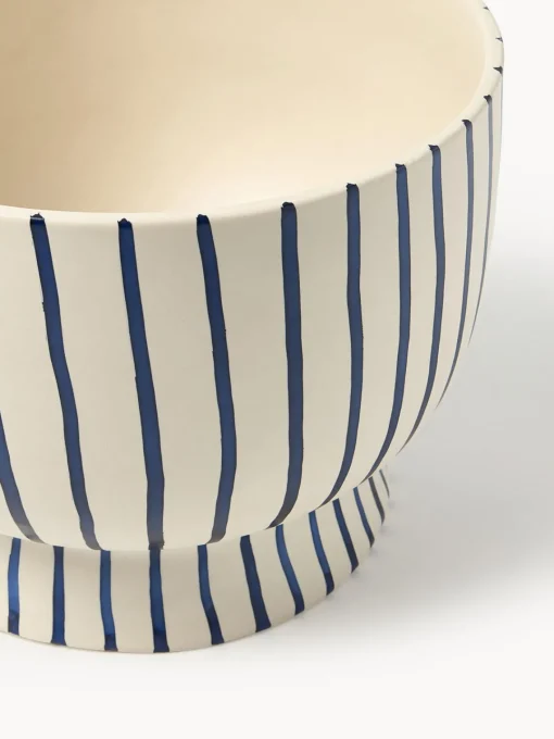 Westwing Collection Macetero pintado a mano Elio, 18 cm^ Maceteros|Jarrones