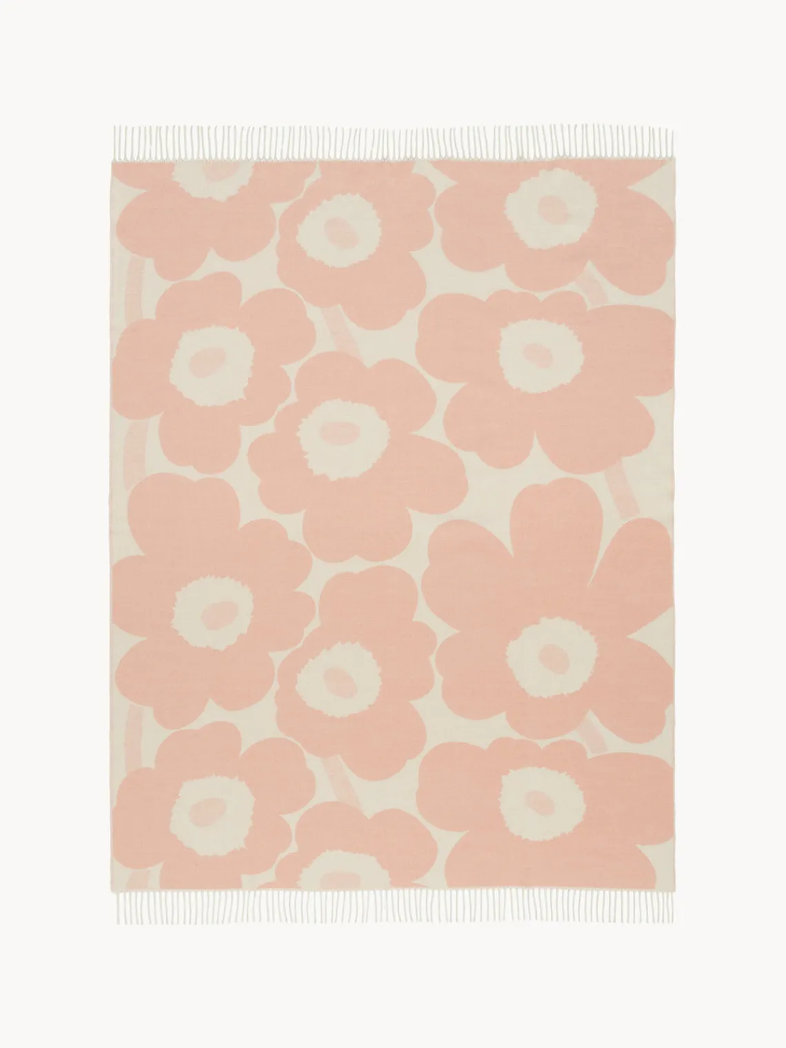 Marimekko Manta de algodón Unikko^ Mantas