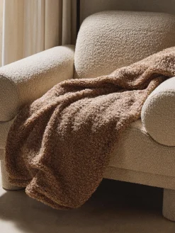 Westwing Collection Manta de borreguillo Dotty