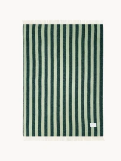 Maison Deux Manta de lana a rayas Candy Wrap