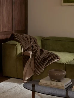 Westwing Collection Manta de piel sintética Lovey^ Mantas