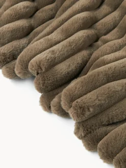 Westwing Collection Manta de piel sintética Lovey^ Mantas