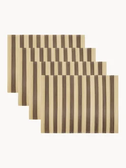 House Doctor Manteles individuales artesanales Rayas, 4 uds.^ Manteles Individuales|Manteles Individuales