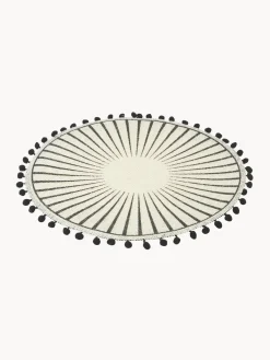 Villa D'Este Home Tivoli Manteles individuales Poms (6 uds.)