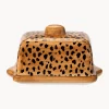 Anna + Nina Mantequera pintada a mano Leopard