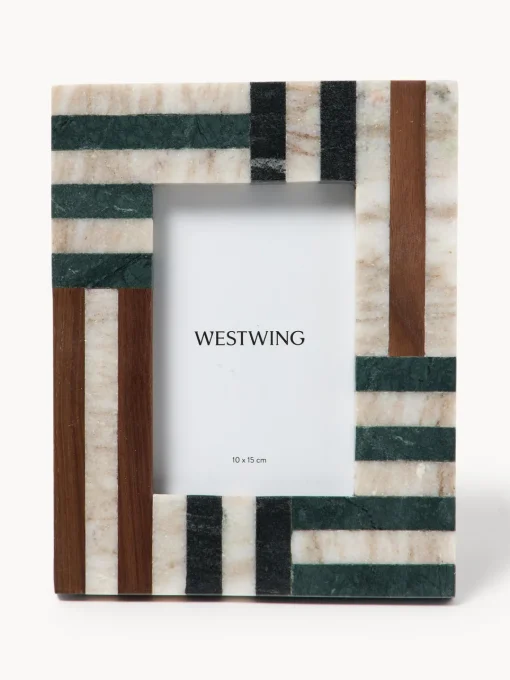 Westwing Collection Marco de mármol Mauricio, tamaños diferentes