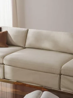 Westwing Collection Módulo central con tapizado desenfundable Russell^ Sofás