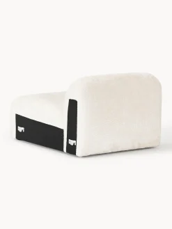 Westwing Collection Módulo central de borreguillo bouclé Wolke