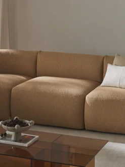 Westwing Collection Módulo central en tejido bouclé Sofia^ Sofás