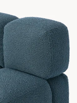 Westwing Collection Módulo central en tejido bouclé Tayla