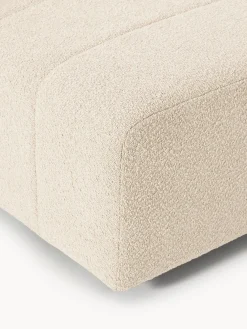 Westwing Collection Módulo central en tejido bouclé Lena